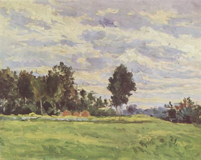 Landscape in the Île-de-France by Paul Cézanne